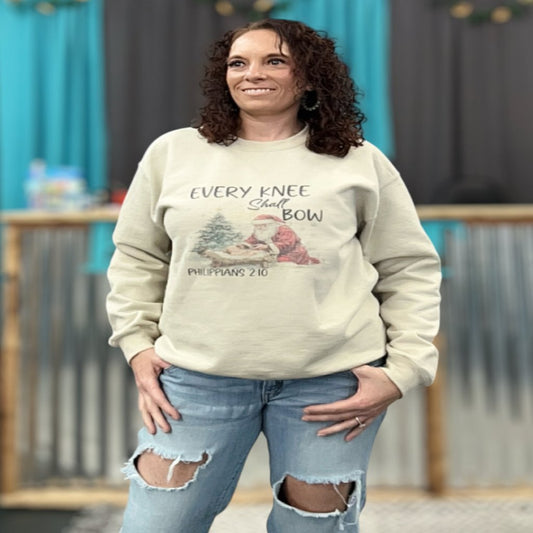 Every Knee Shall Bow Pullover