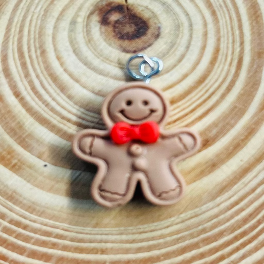 Gingerbread Man Charm