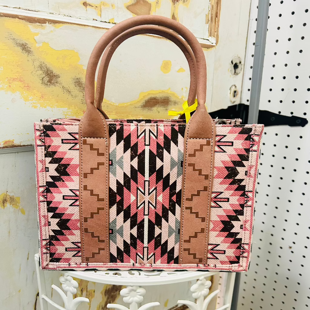 Pink Wrangler Tote Bag