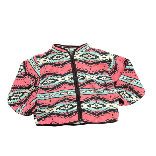 Girls Aztec Fleece Jacket