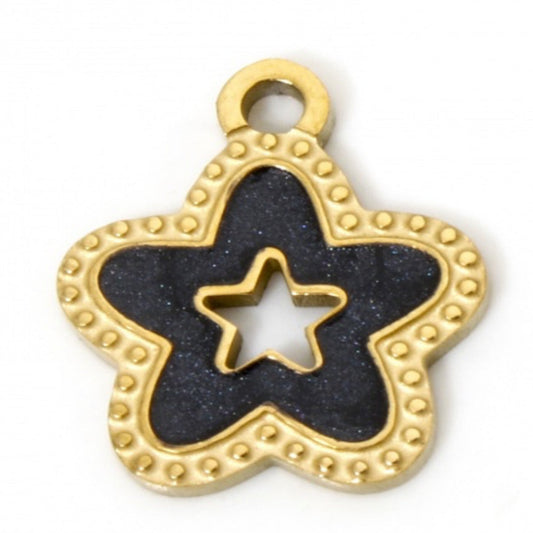 Black Star Charm