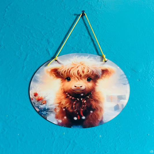 Mandy Acrylic Cow