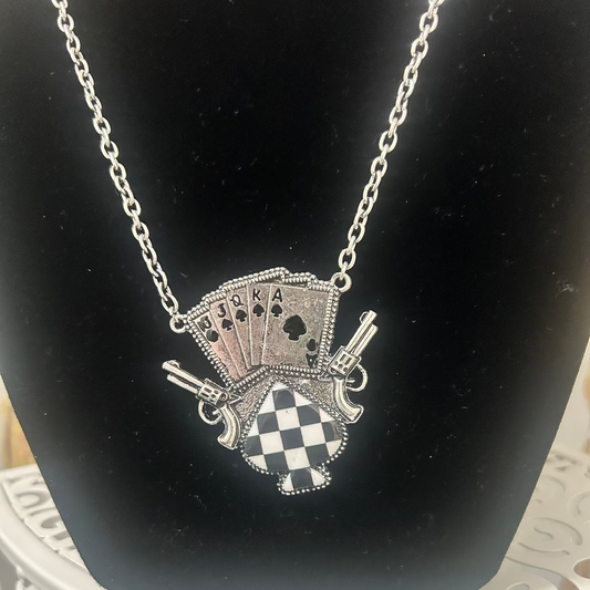 Ace Of Spades Necklace