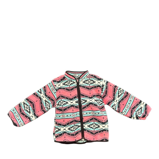 Girls Aztec Fleece Jacket