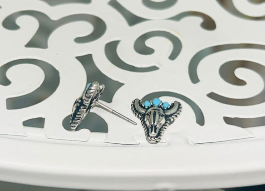 Longhorn Earrings