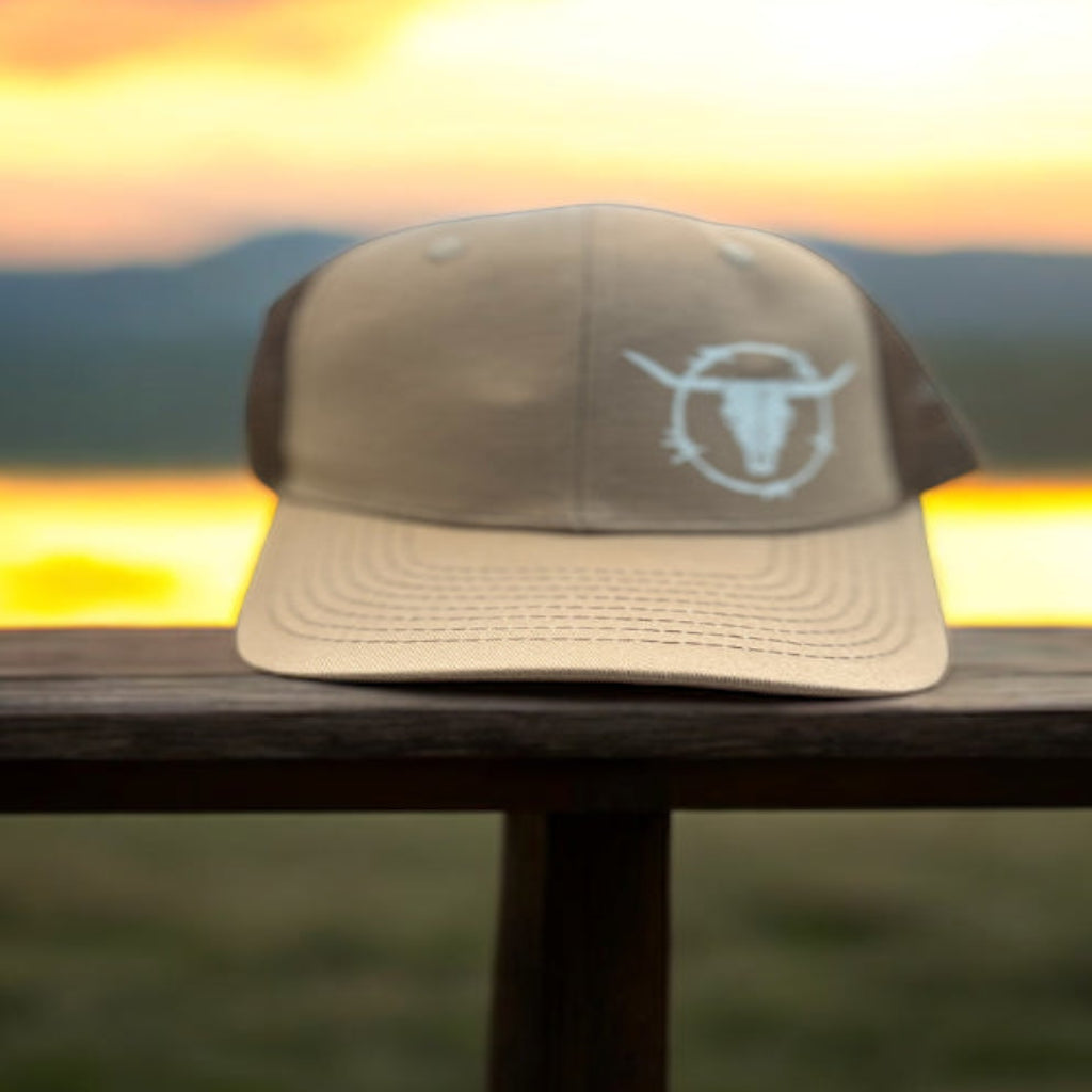 Bull Skull Baseball Hat