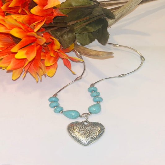 Abby Heart Necklace