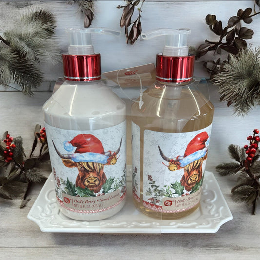 Holly Berry Hand Soap and Lotion