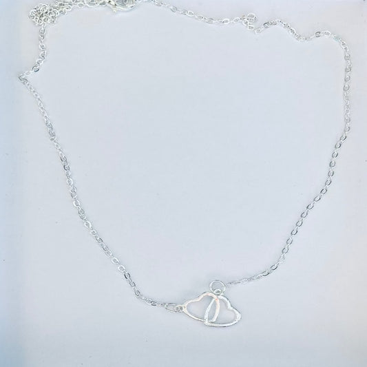 Double Heart Necklace
