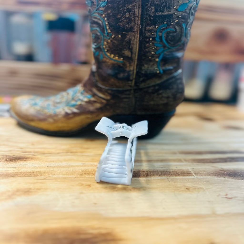 Cow Print Hair Claw