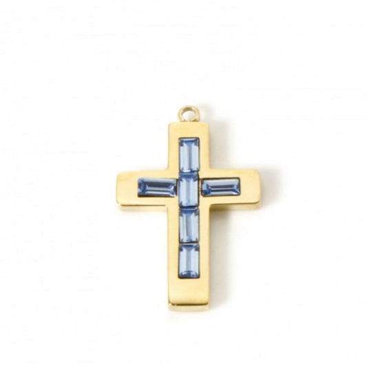 March Cross Charm