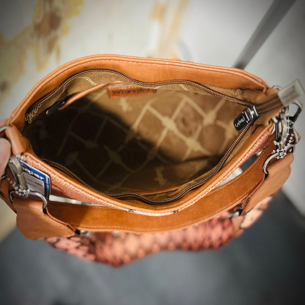 Wrangler Aztec Shoulder Bag