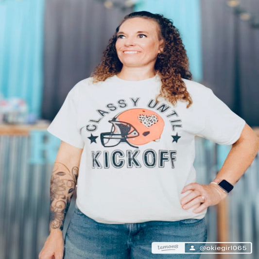 Classy Until Kickoff in Orange