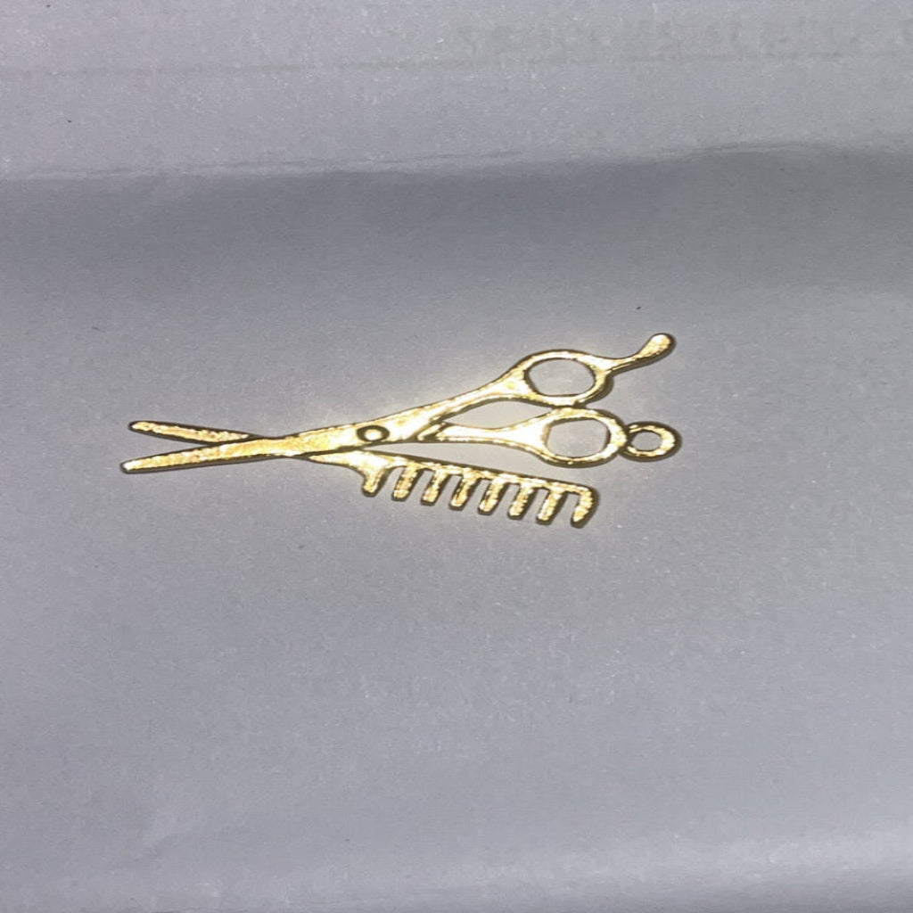Comb/Scissors Charm