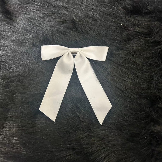 White Hair Bow