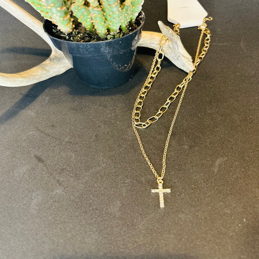 Patty Cross Necklace