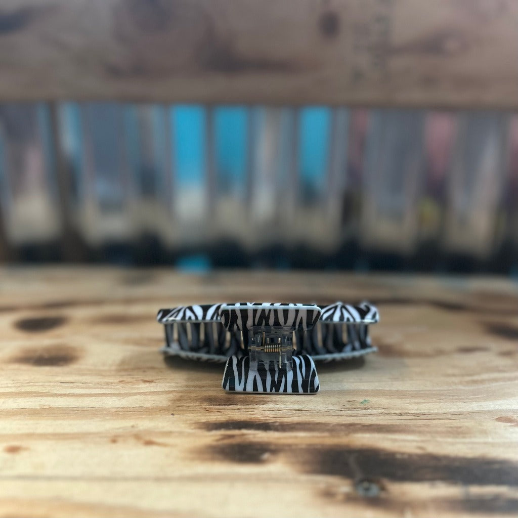 Zebra Hair Claw