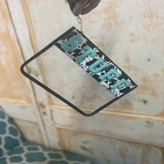Stuff Clear Cosmetic Bag