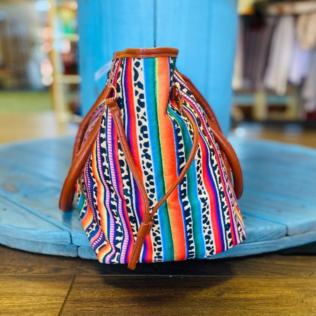 Serape Print Overnight Bag