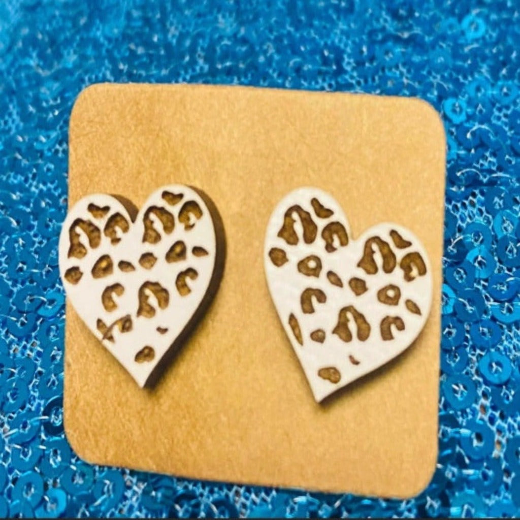 Heart Stud earrings