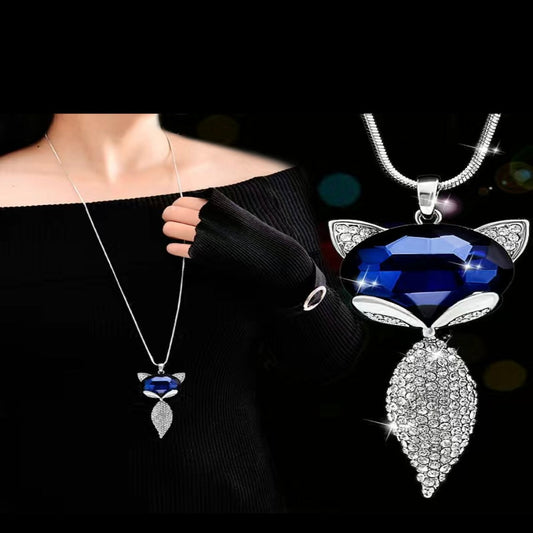 Fox Pendant Necklace