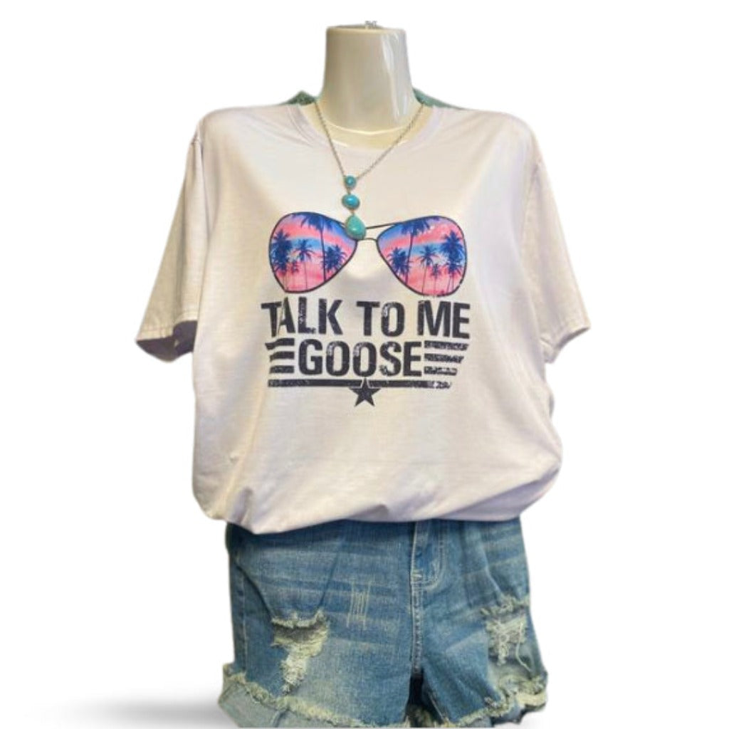 Talk To Me Goose Graphic Tee
