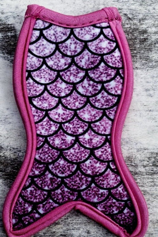 Mermaid scale popsicle sleeve
