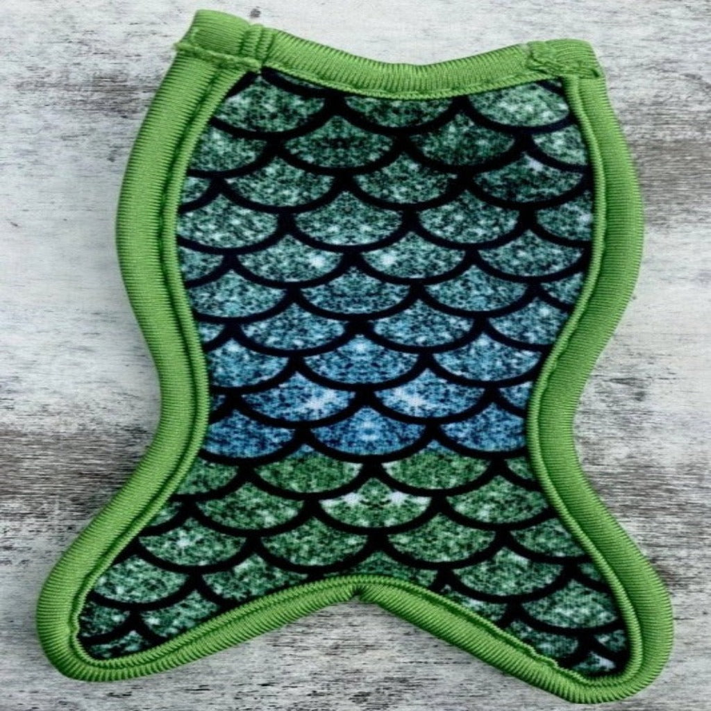 Mermaid scale popsicle sleeve
