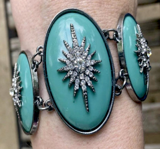 Western Style  Turquoise Bracelet