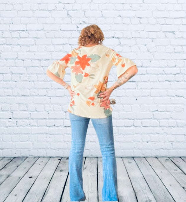 Floral Print Top