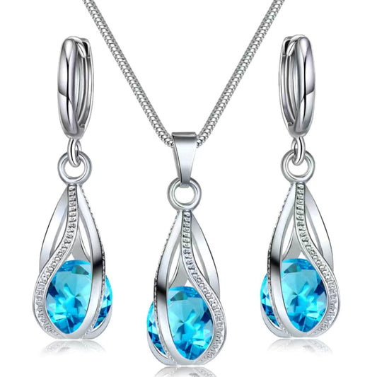 Jacob Blue Necklace Set