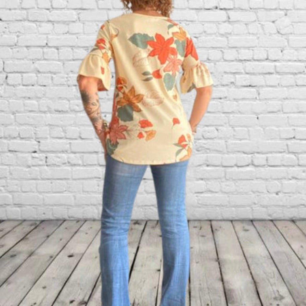 Floral Print Top